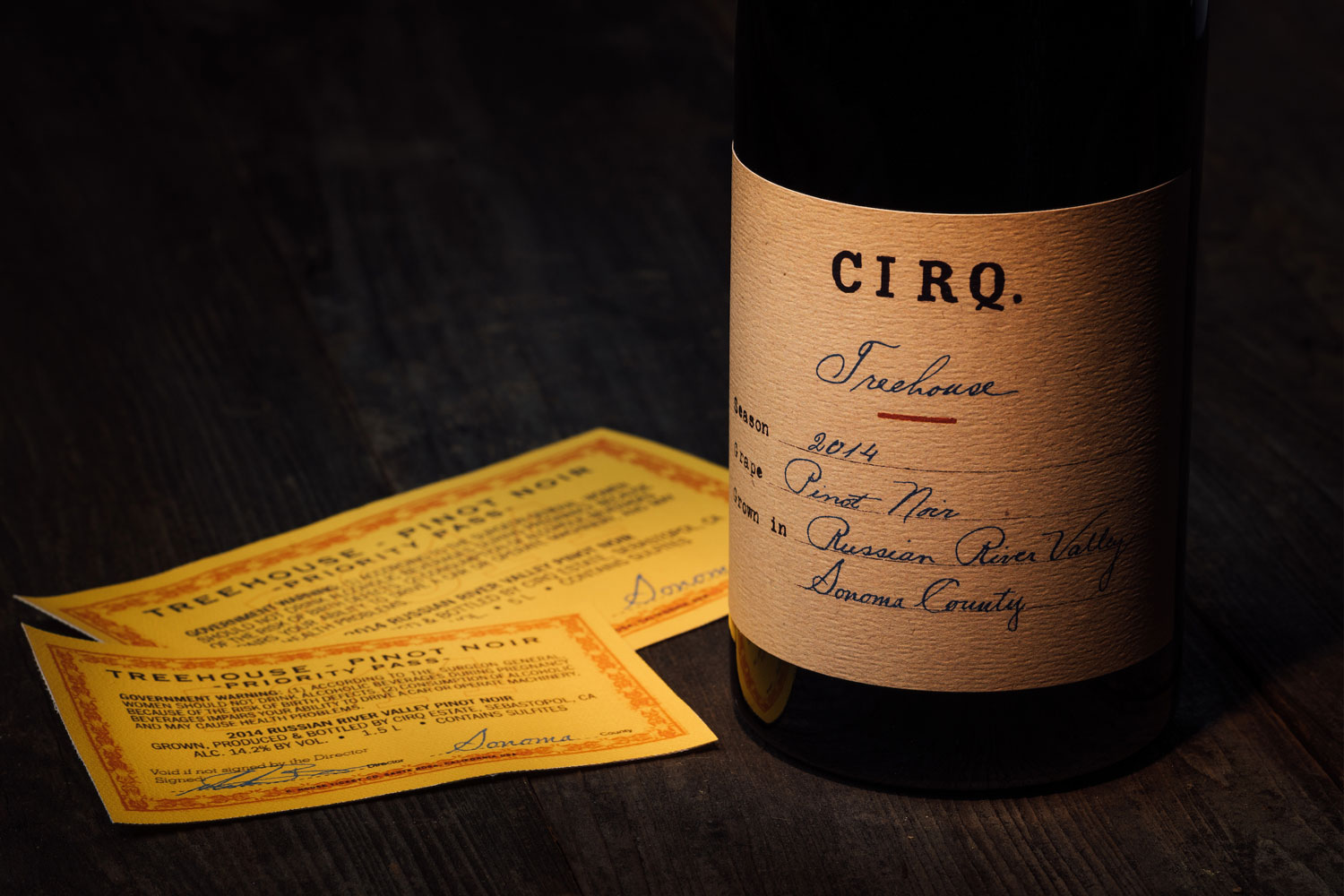 CIRQ - 2014 Treehouse Vineyard Pinot Noir